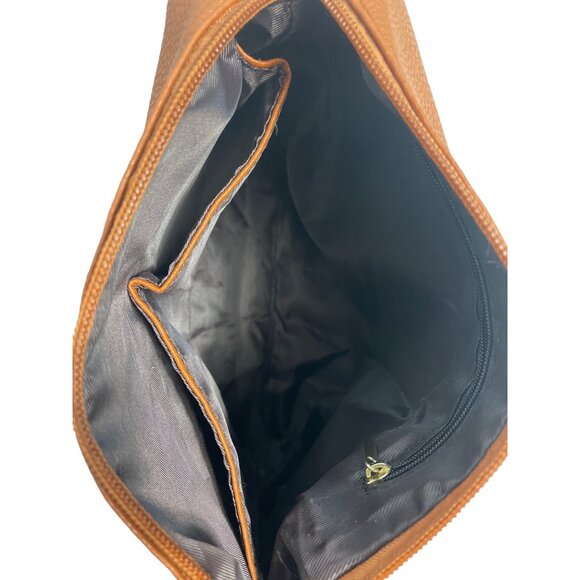 Shein Women’s Faux Leather Black and Brown Tote Shoulder Bag Wallet Bucket Style - Picture 6 of 11